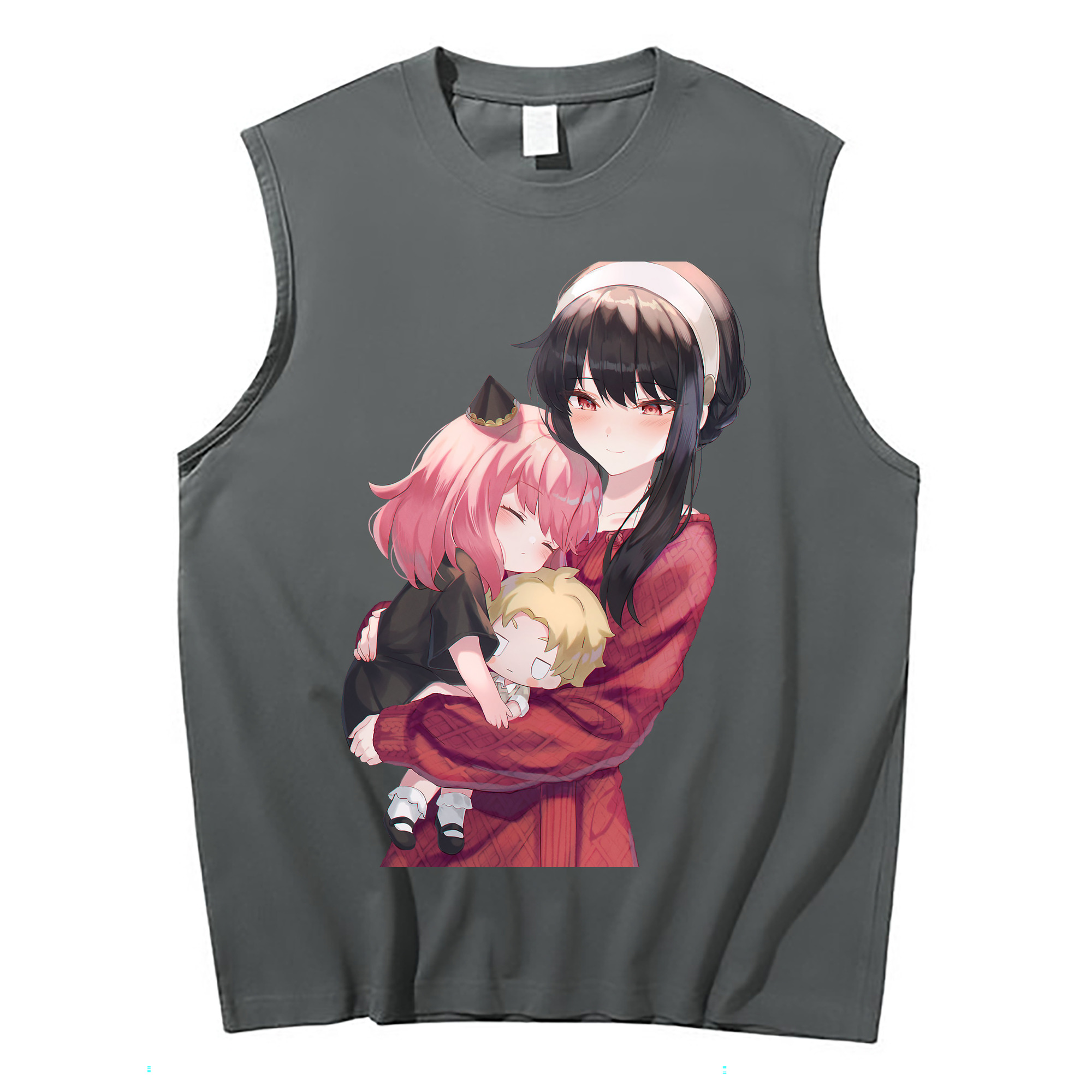 （画像用） SPY×FAMILY间谍家家酒 コットン100％タンクトップ（フロントプリント）